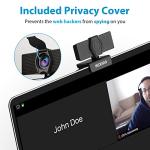 NexiGo N60 1080P Webcam with Privacy Cover