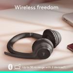 Logitech Zone 301 Wireless Bluetooth Noise-Canceling Headset