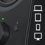 Logitech Z207 Bluetooth Stereo Computer Speakers