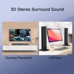 Miraitech Bluetooth Sound Bar for Smart TVs