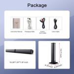 Miraitech Bluetooth Sound Bar for Smart TVs