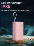Portable Waterproof Bluetooth Speaker with RGB Lights