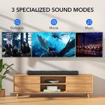 LARKSOUND Bluetooth Sound Bar for TV