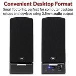 Cyber Acoustics CA-2014 Stereo Speakers with Easy Controls