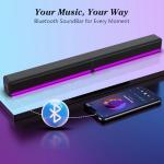 GEOYEAO 2.2 CH RGB Bluetooth Sound Bar