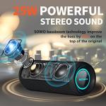 Portable Waterproof Bluetooth Speaker with 25W Sound