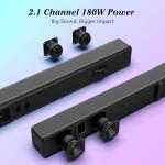 GEOYEAO 2.2 CH RGB Bluetooth Sound Bar