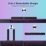 GEOYEAO 2.2 CH RGB Bluetooth Sound Bar