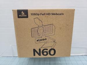 NexiGo N60 1080P Webcam with Privacy Cover