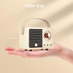 Retro Bluetooth Speaker with Stereo Sound