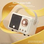 Retro Bluetooth Speaker with Stereo Sound
