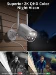 DEKCO 2-Pack Outdoor WiFi Security Cameras