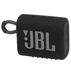 JBL Go 3 Portable Waterproof Bluetooth Speaker (Black)