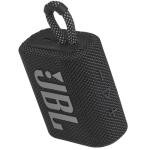 JBL Go 3 Portable Waterproof Bluetooth Speaker (Black)
