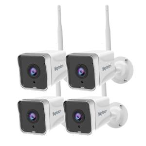 Septekon 4 Pack 2K Outdoor Security Cameras