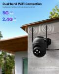 Outdoor 3MP Security Camera with Night Vision