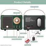Vintage-Style Bluetooth Speaker for Home and Travel