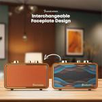 Retro Portable Bluetooth Speaker - Vintage Style