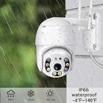 1080P WiFi Pan Tilt Outdoor Security Camera