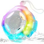 Waterproof Bluetooth Shower Speaker with LED Light