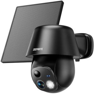 Wireless Solar Security Camera with 360° View