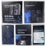 Bingxue H21 USB-Powered Stereo Speakers for PC