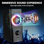 Bingxue H21 USB-Powered Stereo Speakers for PC