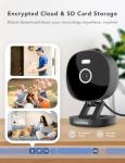 FAMVIVA 2K Indoor/Outdoor Security Camera with Night Vision