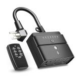 BN-LINK Waterproof Outdoor Timer Outlet with Remote