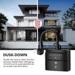 BN-LINK Waterproof Outdoor Timer Outlet with Remote