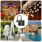 BN-LINK Waterproof Outdoor Timer Outlet with Remote