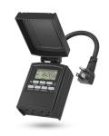 BN-LINK 7-Day Waterproof Outdoor Timer with 2 Outlets