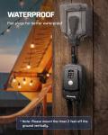 DEWENWILS Waterproof Outdoor Timer with Remote Control