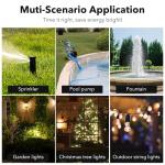 HBN Waterproof Outdoor Timer with 2 Outlets