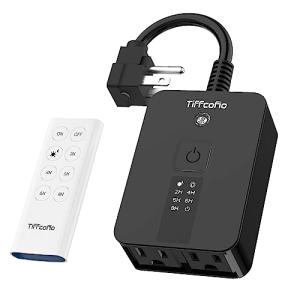 TiFFCOFiO Waterproof Outdoor Timer with Remote Control