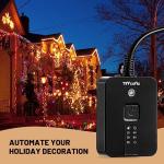 TiFFCOFiO Waterproof Outdoor Timer with Remote Control