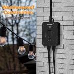 TiFFCOFiO Waterproof Outdoor Timer with Remote Control