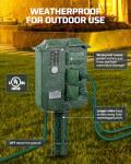 DEWENWILS Waterproof Outdoor Timer with Remote Control