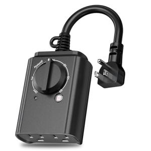 BN-LINK Outdoor Light Timer with Dusk Sensor