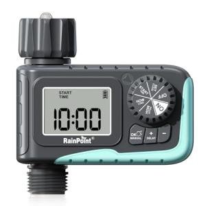 RAINPOINT Programmable Sprinkler Timer for Gardens