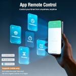SURAIELEC WiFi Smart Switch Timer for Outdoors