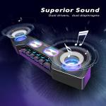 Fifine RGB Bluetooth Speakers for Gaming and Streaming