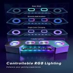 Fifine RGB Bluetooth Speakers for Gaming and Streaming