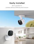 Winees 2K Outdoor Security Cameras with AI Detection
