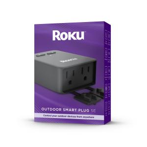 Roku Outdoor Smart Plug - Weather-Resistant WiFi Control