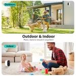 2K FHD Solar Wireless Security Cameras - 4 Pack