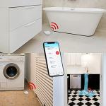 Zigbee Water Leak Sensor with Alarm & App Alerts