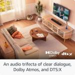 Amazon Fire TV Soundbar Plus: 3.1 Channel Dolby Atmos
