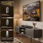 Saiyin 60W Bluetooth Sound Bar with Virtual Surround