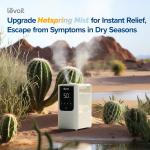 LEVOIT Smart Cool/Warm Mist Humidifier with Aromatherapy, 4.5L